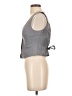 Bebe 100% Silk Gray Vest Size 0 - photo 5