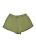colsie Solid Green Khaki Shorts Size XS - photo 2