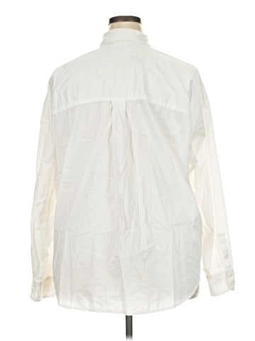 American Eagle Outfitters Long Sleeve Button-Down Shirt (view 2)