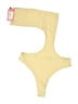 Edikted Yellow Bodysuit Size S - photo 1