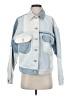Levi's 100% Cotton Color Block Blue Denim Jacket Size XS - photo 1