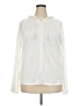 Unbranded 100% Polyester White Zip Up Hoodie Size XXL - photo 1