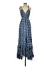 Roberta Roller Rabbit Paisley Blue Casual Dress Size XS - photo 1