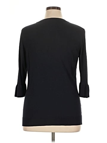 Lafayette 148 New York 3/4 Sleeve Top (view 2)