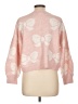 Jessica Simpson Floral Pink Pullover Sweater Size L - photo 2