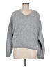 Divided by H&M Solid Gray Pullover Sweater Size M - photo 1