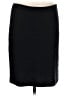 Eileen Fisher Solid Black Wool Skirt Size M - photo 1