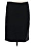 Eileen Fisher Solid Black Wool Skirt Size M - photo 2