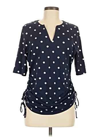 Lands' End 3/4 Sleeve Blouse (view 1)
