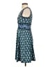 Max Studio Paisley Blue Cocktail Dress Size XS - photo 5