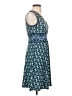 Max Studio Paisley Blue Cocktail Dress Size XS - photo 4