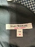Isaac Mizrahi New York Checkered-gingham Gray Blue Wool Blazer Size 8 - photo 3