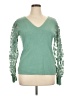 Sioni Green Pullover Sweater Size XL - photo 1