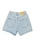 Zara Blue Denim Shorts Size 4 - photo 2