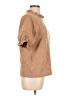 THML Tan Short Sleeve Blouse Size L - photo 4