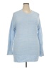 Nine West Blue Pullover Sweater Size XXL - photo 1