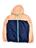 Lands' End 100% Polyester Color Block Orange Track Jacket Size 10 - 12 - photo 1