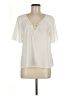 Sanctuary 100% Polyester Ivory Short Sleeve Blouse Size M - photo 1