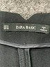 Zara Basic Solid Black Dress Pants Size M - photo 7