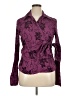 DressBarn Paisley Purple Long Sleeve Blouse Size XL - photo 1