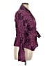 DressBarn Paisley Purple Long Sleeve Blouse Size XL - photo 4