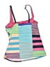Unbranded Stripes Blue Swimsuit Top Size 6 - photo 2