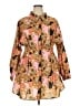 Assorted Brands Paisley Gold Long Sleeve Blouse Size 2X - photo 1