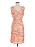 Talbots Paisley Orange Cocktail Dress Size 8 Petite - photo 2