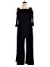 MSK Solid Black Jumpsuit Size L - photo 1