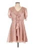 Bardot 100% Polyester Pink Casual Dress Size 10 - photo 1