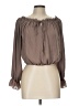 Edikted 100% Polyester Brown 3/4 Sleeve Blouse Size L - photo 1