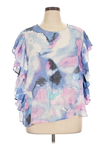 Zac & Rachel 3/4 Sleeve Blouse (view 1)