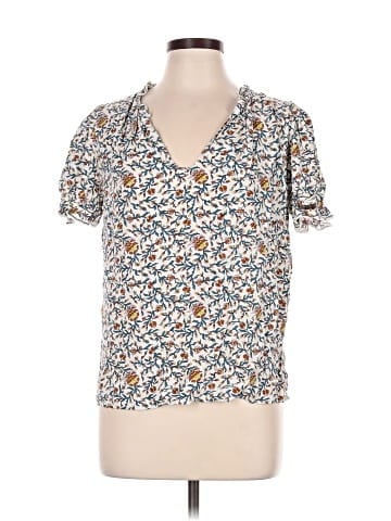 Max Studio Short Sleeve Blouse (view 1)