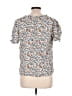 Max Studio 100% Rayon Ivory Short Sleeve Blouse Size L - photo 2