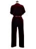Petite Plume Burgundy Jumpsuit Size Lg Petite - photo 2