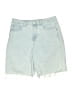 No Boundaries Blue Denim Shorts Size 8 - photo 1