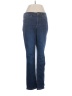 J.Jill Chevron-herringbone Blue Jeans Size 6 - photo 1