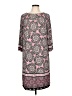 Chico's Paisley Gray Casual Dress Size Lg (2) - photo 1