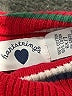 Hartstrings 100% Cotton Stripes Red Turtleneck Sweater Size 6X - 7 - photo 3