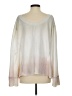 Pol Metallic Ivory Pullover Sweater Size S - photo 2