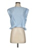 WeWoreWhat Blue Sleeveless T-Shirt Size S - photo 1