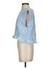 WeWoreWhat Blue Sleeveless T-Shirt Size S - photo 5