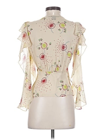 Marc by Marc Jacobs 3/4 Sleeve Silk Top (view 2)