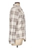Como Vintage Plaid Gray Long Sleeve Blouse Size L - photo 4