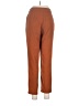 Luxe Apothetique Solid Brown Casual Pants Size M - photo 2