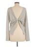 Lush Gray Pullover Sweater Size M - photo 2