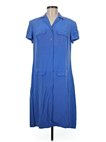 August Silk Casual Dress (view 1)