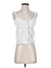 Zara 100% Cotton White Sleeveless Blouse Size XS - photo 1