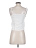 Zara 100% Cotton White Sleeveless Blouse Size XS - photo 2