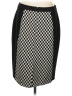 Halogen Houndstooth Black Formal Skirt Size 12 - photo 2